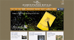 Desktop Screenshot of papier-royaal.nl